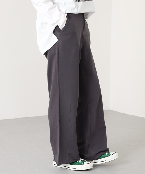 Arinomama(アリノママ)の「Arinomama 260gミニ裏毛 カットオフスラックス風パンツ(スウェットパンツ・レディース・スミクロ・FREE)」の19枚目の写真