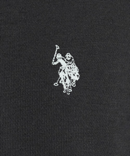 U.S. POLO ASSN.(ユーエスポロアッスン)の「U.S. POLO ASSN. / 裏毛ハーフジップポロスウェット(スウェット・メンズ・ダークブラウン/ブラック/ダークネイビー/チャコール・S/XL/L/M)」の11枚目の写真