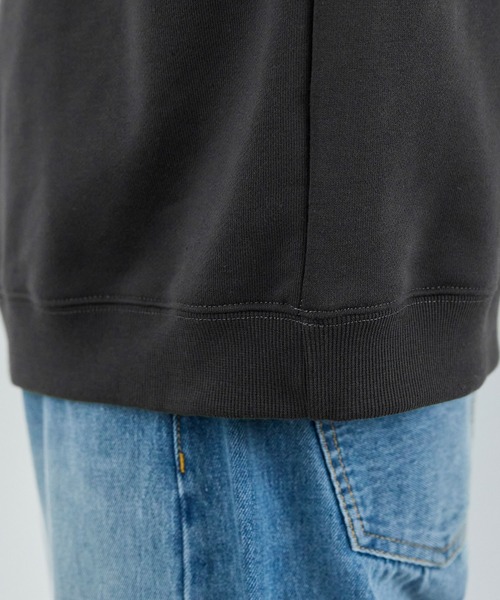 U.S. POLO ASSN.(ユーエスポロアッスン)の「U.S. POLO ASSN. / 裏毛ハーフジップポロスウェット(スウェット・メンズ・ダークブラウン/ブラック/ダークネイビー/チャコール・S/XL/L/M)」の13枚目の写真