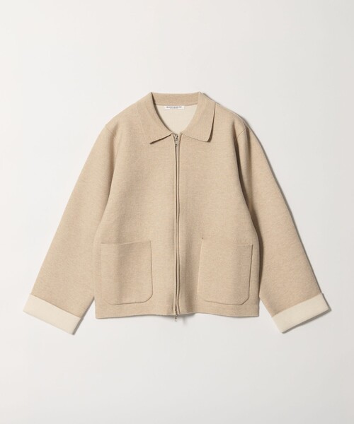 BEAUTY&YOUTH UNITED ARROWS(ビューティーアンドユースユナイテッドアローズ)の「【WEB限定 Wardrobe DAILY MINIMAL】バイカラー ジップ カーディガン(カーディガン/ボレロ・レディース・ブラック/ダークブラウン/ナチュラル・FREE)」の21枚目の写真