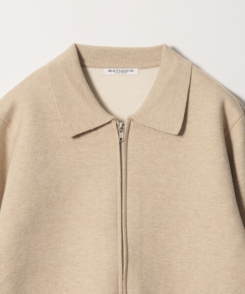 BEAUTY&YOUTH UNITED ARROWS(ビューティーアンドユースユナイテッドアローズ)の「【WEB限定 Wardrobe DAILY MINIMAL】バイカラー ジップ カーディガン(カーディガン/ボレロ・レディース・ブラック/ダークブラウン/ナチュラル・FREE)」の22枚目の写真