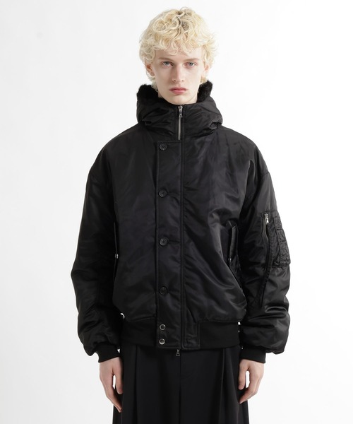HARE(ハレ)の「エアサーマルコンパクトフードブルゾン(HARE)(ブルゾン・メンズ・ネイビー/グリーン/ブラック・SMALL/MEDIUM)」の17枚目の写真