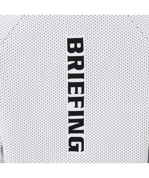 BRIEFING(ブリーフィング)の「【BRIEFING公式】MEN’S BIRDS EYE KNIT CREWNECK(ニット/軽量/遮熱/GOLF/ゴルフ)(ニット/セーター・メンズ・ブラウン系その他6/ホワイト/ネイビー/ブラック・M/L/XL/S)」の6枚目の写真