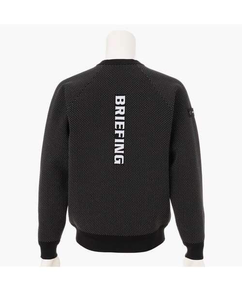 BRIEFING(ブリーフィング)の「【BRIEFING公式】MEN’S BIRDS EYE KNIT CREWNECK(ニット/軽量/遮熱/GOLF/ゴルフ)(ニット/セーター・メンズ・ブラウン系その他6/ホワイト/ネイビー/ブラック・M/L/XL/S)」の14枚目の写真