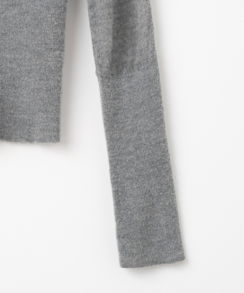 MILLO WOMEN（ミロウーマン）の「シアーディープVネックニット[グレー]（ニット/セーター・レディース・その他・ONE SIZE）」の8枚目の写真