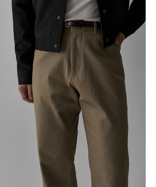 BOWLOW PRODUCT（バウロープロダクト）の「コットンカチオンセミフレアパンツ[ブラウン]（その他パンツ・メンズ・その他・MEDIUM/LARGE/X-LARGE）」の4枚目の写真