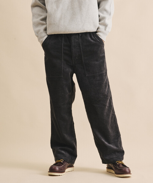 FREAK'S STORE（フリークスストア）の「コーデュロイ ファティーグイージーパンツ（その他パンツ・メンズ・オリーブ/ブラウン/ベージュ/ブラック/チャコールグレー・LARGE/MEDIUM/SMALL）」の3枚目の写真