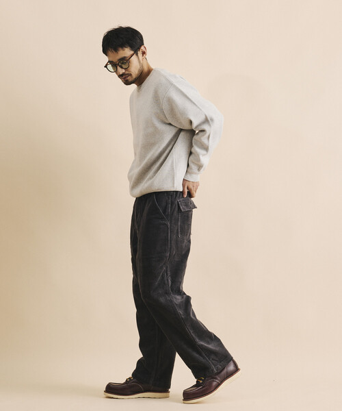 FREAK'S STORE（フリークスストア）の「コーデュロイ ファティーグイージーパンツ（その他パンツ・メンズ・オリーブ/ブラウン/ベージュ/ブラック/チャコールグレー・LARGE/MEDIUM/SMALL）」の8枚目の写真