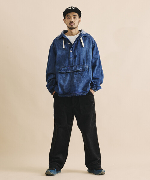 FREAK'S STORE（フリークスストア）の「コーデュロイ ファティーグイージーパンツ（その他パンツ・メンズ・オリーブ/ブラウン/ベージュ/ブラック/チャコールグレー・LARGE/MEDIUM/SMALL）」の9枚目の写真