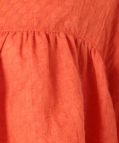 Another Edition（アナザーエディション）の「KiiRAジョーゼットシャツ/KiiRA GATHRED SHT◆（シャツ/ブラウス・レディース・ホワイト/レッド/ベージュ・FREE）」の10枚目の写真