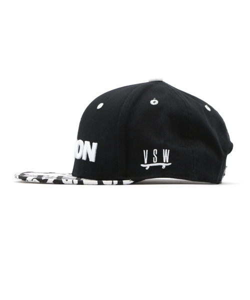 VENCEEXCHANGE（ヴァンスエクスチェンジ）の「Kids VISION刺繍ベースボールキャップ            （キャップ・キッズ・ブラック/ホワイト・FREE）」の3枚目の写真