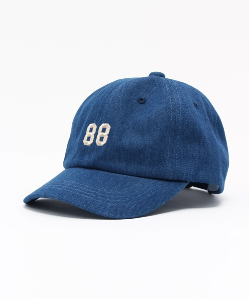 Heather（ヘザー）の「ナンバリングCAP　717503（キャップ・レディース・アイボリー/ピンク/ブルー/ネイビー・ONE SIZE）」の4枚目の写真