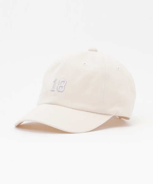 Heather（ヘザー）の「ナンバリングCAP　717503（キャップ・レディース・アイボリー/ピンク/ブルー/ネイビー・ONE SIZE）」の2枚目の写真