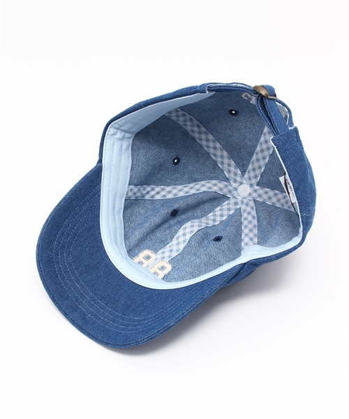 Heather（ヘザー）の「ナンバリングCAP　717503（キャップ・レディース・アイボリー/ピンク/ブルー/ネイビー・ONE SIZE）」の8枚目の写真