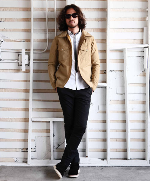 SABLE CLUTCH（セーブルクラッチ）の「WORK SHIRT JACKET-THINSULATE（その他アウター・メンズ・ブラック/ベージュ/ネイビー・X-LARGE/MEDIUM/SMALL/LARGE）」の16枚目の写真