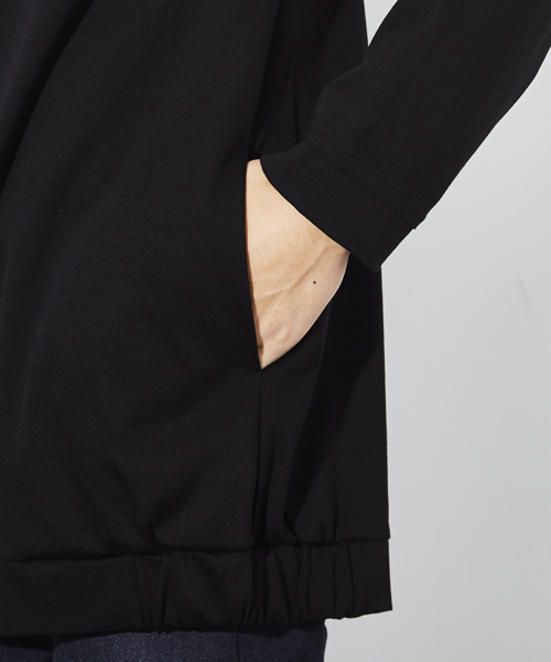 STUDIOUS(ステュディオス)の「ビッグシルエットオフタートル(Tシャツ/カットソー・メンズ・ブラック/ベージュ・3/1/2)」の17枚目の写真