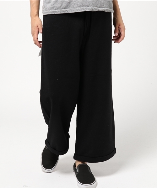 rovtski（ロフトスキー）の「rovtski 【トレンドのワイドパンツ】 ウールガウチョパンツ/8B15092601（その他パンツ・メンズ・グレー/ブラック/カーキ・MEDIUM/LARGE）」の2枚目の写真