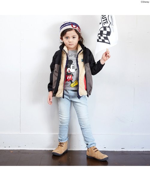 F.O.KIDS(エフオーキッズ)の「Disney(ディズニー)4柄ミッキーTシャツ(Tシャツ/カットソー・キッズ・グレー/イエロー/ブルー/キナリ・90/80/130/100/120/110/140/95)」の13枚目の写真