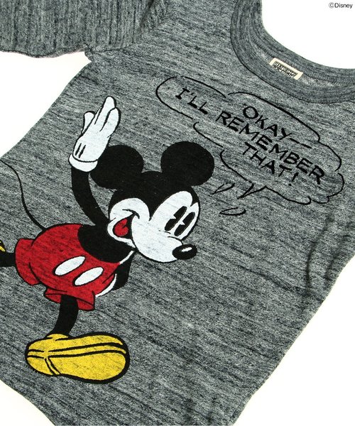 F.O.KIDS(エフオーキッズ)の「Disney(ディズニー)4柄ミッキーTシャツ(Tシャツ/カットソー・キッズ・グレー/イエロー/ブルー/キナリ・90/80/130/100/120/110/140/95)」の5枚目の写真