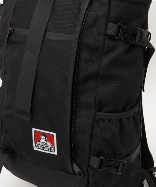 BEN DAVIS ORIGINALS（ベンデイビスオリジナルス）の「BEN DAVIS ROLL-TOP DAYPACK ベンデイビス　リュック（バックパック/リュック・メンズ・ネイビー/ブラック・FREE）」の7枚目の写真