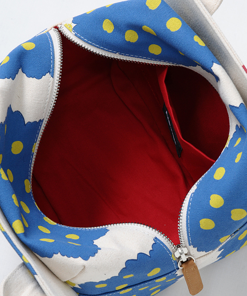 Ne-net(ネネット)の「(S)ハートりんごキャラメルバッグ(ハンドバッグ・レディース・ライトブルー/ブルー・FREE/フリー)」の6枚目の写真