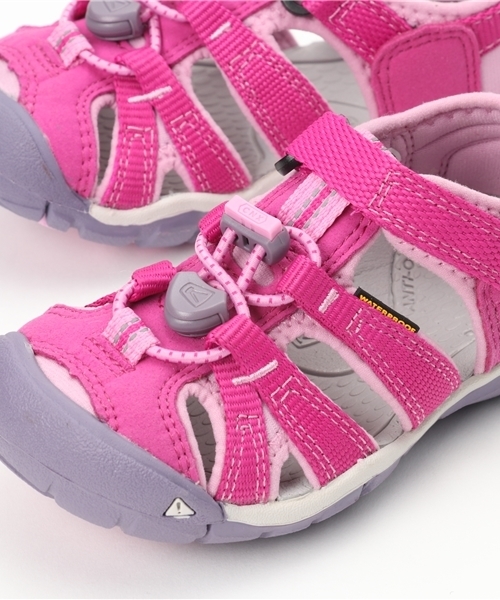 KEEN（キーン）の「SEACAMP II CNX / シーキャンプ ツー シーエヌエックス / キッズ サンダル（サンダル・キッズ・ピンク・18.5cm/22.5cm/18cm/20cm/22cm/17cm/19.5cm/16cm/21cm/15cm/23.5cm）」の6枚目の写真