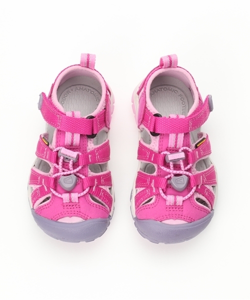 KEEN（キーン）の「SEACAMP II CNX / シーキャンプ ツー シーエヌエックス / キッズ サンダル（サンダル・キッズ・ピンク・18.5cm/22.5cm/18cm/20cm/22cm/17cm/19.5cm/16cm/21cm/15cm/23.5cm）」の11枚目の写真