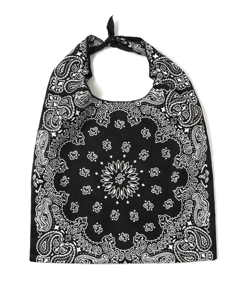 WEGO（ウィゴー）の「WEGO/ペイズリートートバッグ（トートバッグ・レディース・ネイビー/レッド/ホワイト/ブラック/サックスブルー/イエロー/オレンジ/パープル/グリーン/ライトピンク・FREE）」の22枚目の写真