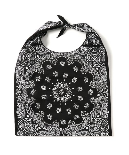 WEGO（ウィゴー）の「WEGO/ペイズリートートバッグ（トートバッグ・レディース・ネイビー/レッド/ホワイト/ブラック/サックスブルー/イエロー/オレンジ/パープル/グリーン/ライトピンク・FREE）」の11枚目の写真