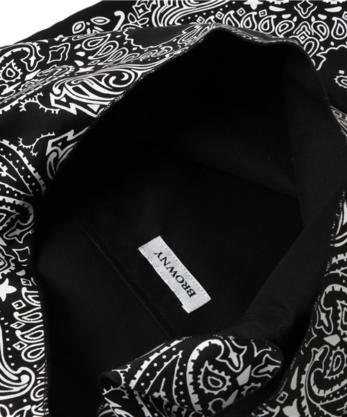 WEGO（ウィゴー）の「WEGO/ペイズリートートバッグ（トートバッグ・レディース・ネイビー/レッド/ホワイト/ブラック/サックスブルー/イエロー/オレンジ/パープル/グリーン/ライトピンク・FREE）」の14枚目の写真