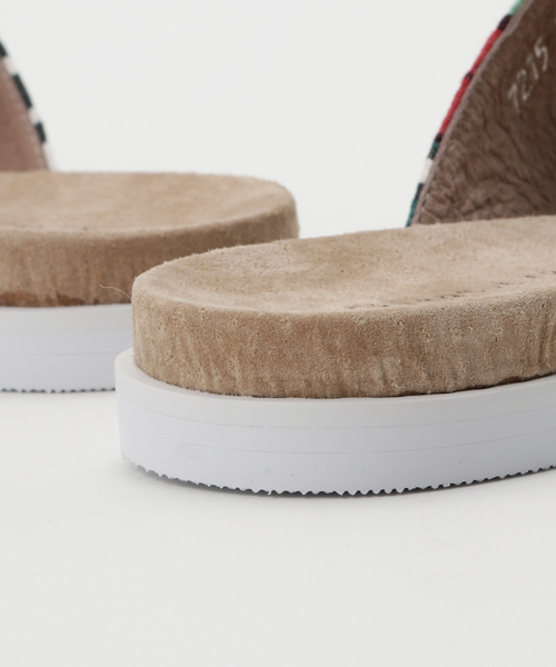 ORiental TRaffic（オリエンタルトラフィック）の「春夏新作★リボンサンダル★7215（サンダル・レディース・ガンメタ/ブラック/レインボー・LL/S/L/M）」の9枚目の写真