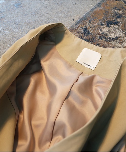 TODAYFUL（トゥデイフル）の「3WAYトレンチコート（トレンチコート・レディース・ベージュ・38inch/36inch）」の12枚目の写真