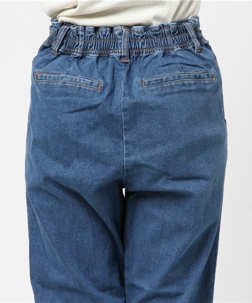 PUNYUS（プニュズ）の「テーパードパンツ（その他パンツ・レディース・インディゴブルー/ネイビー/ベージュ/ブラック・3/4/2/1）」の12枚目の写真