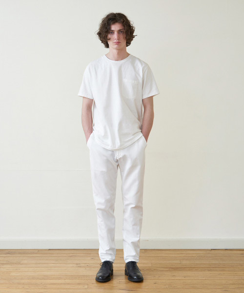 A.TAKA(アタカ)の「POCKET TEE(Tシャツ/カットソー・メンズ・チャコール/ホワイト/グリーン・2/3/1/4)」の10枚目の写真