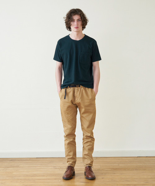 A.TAKA(アタカ)の「POCKET TEE(Tシャツ/カットソー・メンズ・チャコール/ホワイト/グリーン・2/3/1/4)」の11枚目の写真