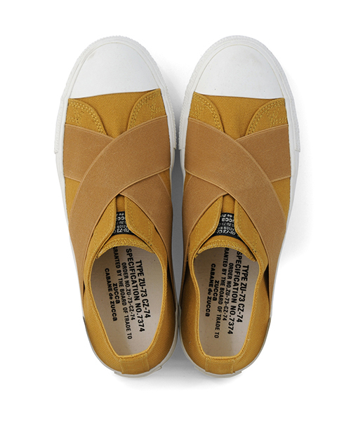 ZUCCa（ズッカ）の「LOWベルトスニーカー（スニーカー・レディース・マスタード/ホワイト/ブラック・SMALL/LARGE/MEDIUM）」の8枚目の写真