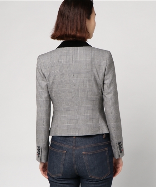 LOVELESS(ラブレス)の「◆雑誌掲載◆【LOVELESS】WOMENS ウォームグレンチェックジャケット(テーラードジャケット・レディース・トップグレー・34/36)」の9枚目の写真
