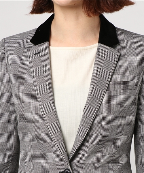 LOVELESS(ラブレス)の「◆雑誌掲載◆【LOVELESS】WOMENS ウォームグレンチェックジャケット(テーラードジャケット・レディース・トップグレー・34/36)」の11枚目の写真