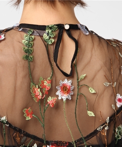 トップス flower TANAKA - 【25SS】FLOWER MICRO TOP / フラワーマイクロトップス