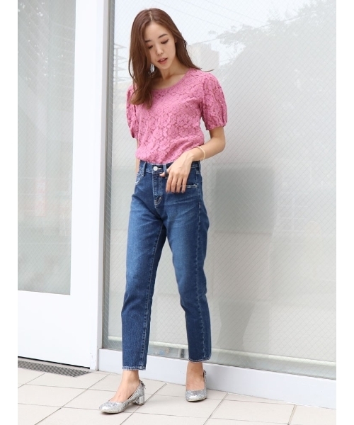 dazzlin(ダズリン)の「ORIGINAL BOYS DENIM(デニムパンツ・レディース・ライトブルー/ブルー・23inch/25inch/24inch/26inch)」の3枚目の写真