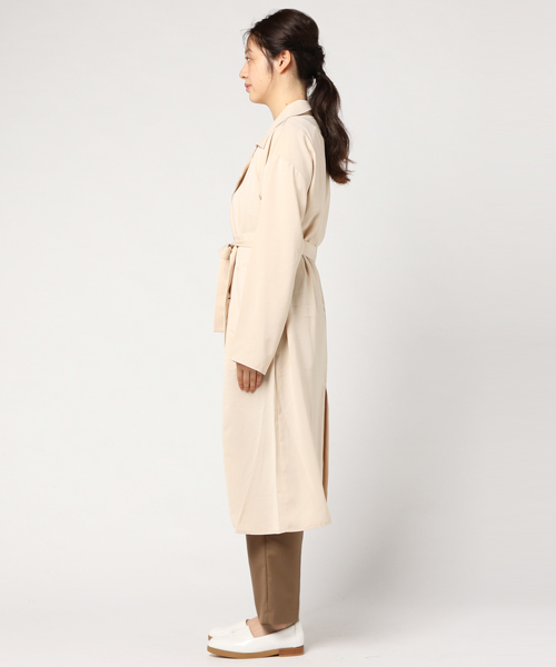 MURUA(ムルーア)の「オーバールーズテロンチ(トレンチコート・レディース・ベージュ・FREE)」の3枚目の写真