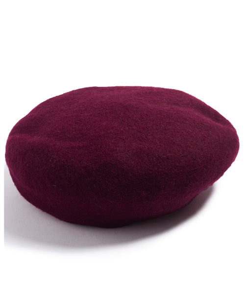 QUEENHEAD（クイーンヘッド）の「ゆったりリブベレー帽（ハンチング/ベレー帽・レディース・ブラック/グレー/チャコール/ベージュ/カーキ/ブルー系その他/ワイン/モスグリーン/ネイビー/グレイッシュベージュ/ブルー系その他2/オフホワイト/テラコッタ/ライラック/イエロー系その他/ブラウン/モカ/ベージュ系・FREE）」の21枚目の写真