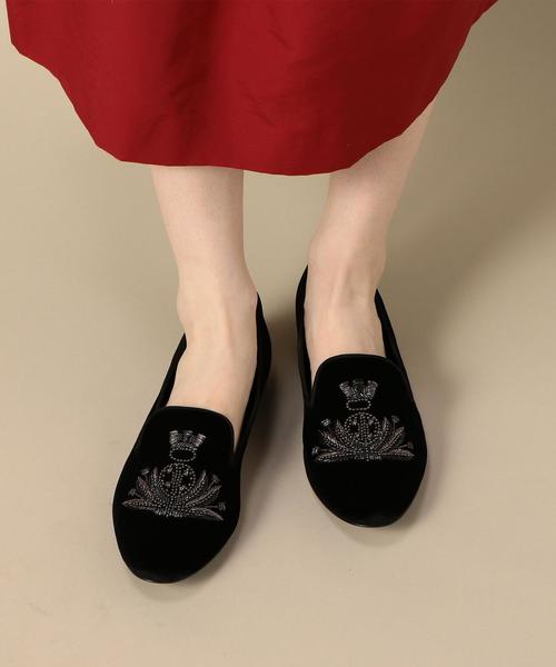 NE QUITTEZ PAS!（ヌキテパ）の「＜ne Quittez pas＞ベルベットオペラシューズ ◆（その他シューズ・レディース・ブラック/イエロー・36/39/38/37）」の12枚目の写真