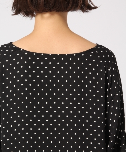 GLOBAL WORK（グローバルワーク）の「ソデリボンブラウス8分袖/771630（シャツ/ブラウス・レディース・その他/ホワイト/ネイビー・LARGE/MEDIUM）」の11枚目の写真