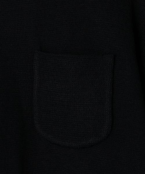 coen(コーエン)の「ミラノリブクルーネックニット(ニット/セーター・メンズ・ネイビー/オフホワイト・X-LARGE/LARGE/MEDIUM/SMALL)」の8枚目の写真
