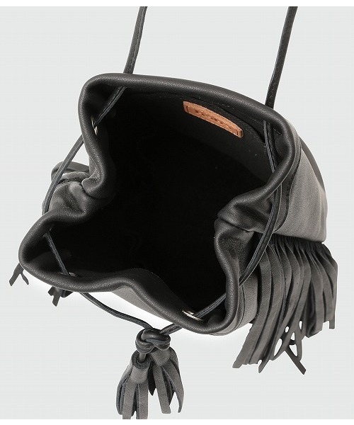 ボ*山様 新品 hobo ホーボー Cow Leather Drawstring hobo（ホーボー）の「Cow Leather Drawstring Bag M（ショルダーバッグ