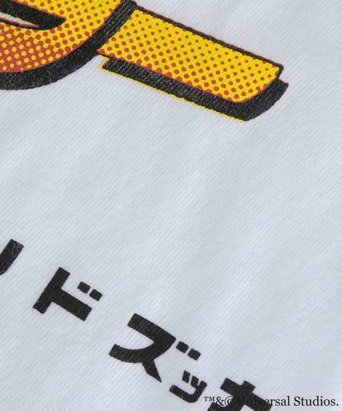 CABANE de ZUCCa（カバンドズッカ）の「S (S)BTTF LOGO T（Tシャツ/カットソー・メンズ・ホワイト/ブラック/ピンク/パープル・M/M size）」の5枚目の写真