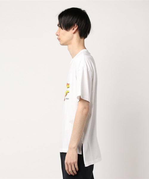 CABANE de ZUCCa（カバンドズッカ）の「S (S)BTTF LOGO T（Tシャツ/カットソー・メンズ・ホワイト/ブラック/ピンク/パープル・M/M size）」の7枚目の写真