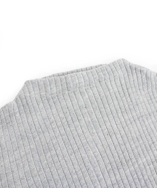 Audition(オーディション)の「M0621 ワイドリブボリュームプルオーバー(Tシャツ/カットソー・レディース・ホワイト/グレイッシュベージュ/カーキ/杢グレー・MEDIUM)」の11枚目の写真