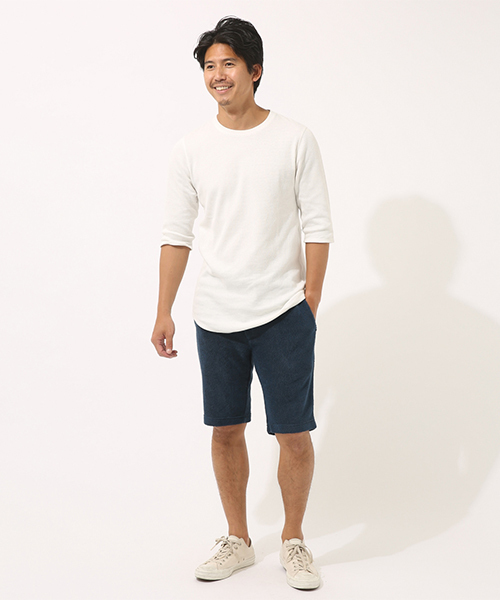 AZUL by moussy（アズールバイマウジー）の「ループパイルショーツ（その他パンツ・メンズ・ネイビー/ブラック・LARGE/MEDIUM/SMALL）」の15枚目の写真